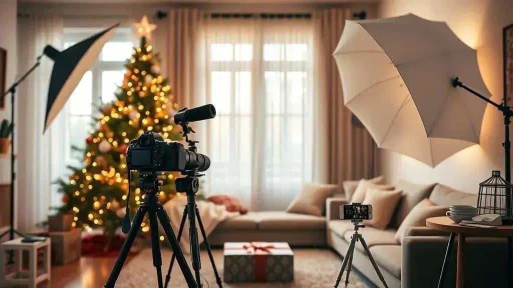 Cenários e iluminação caseira que ficam bem na foto Cenários e iluminação caseira que ficam bem na foto