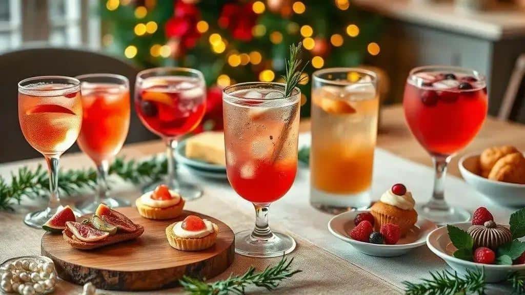 Combinações de petiscos e harmonizações para cada coquetel Combinações de petiscos e harmonizações para cada coquetel