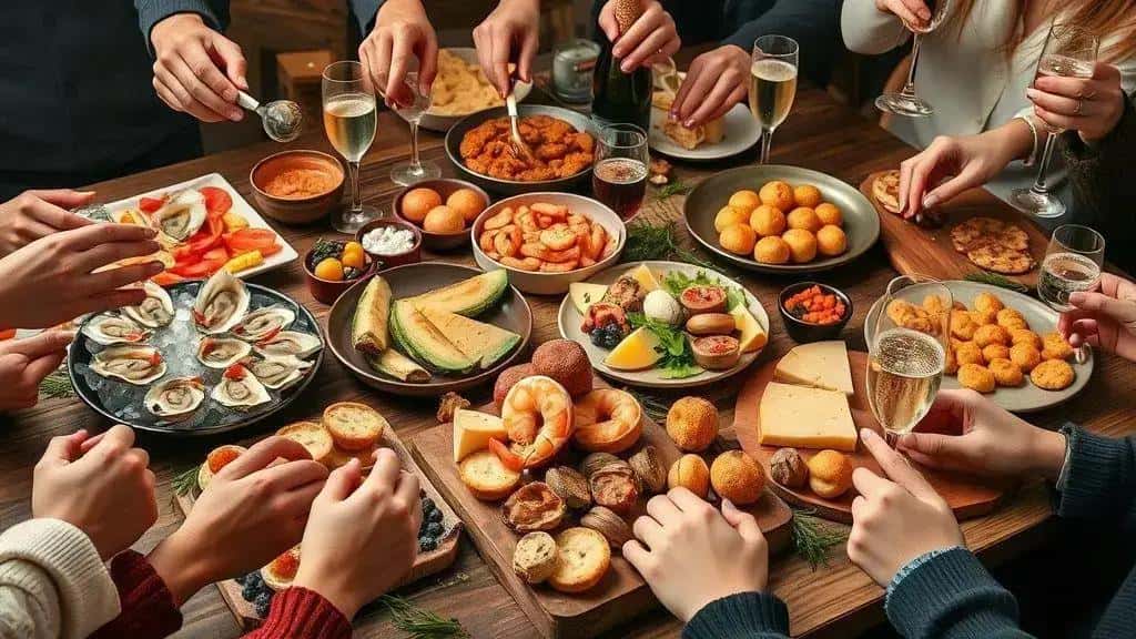 Comidas e bebidas típicas para celebrar a virada