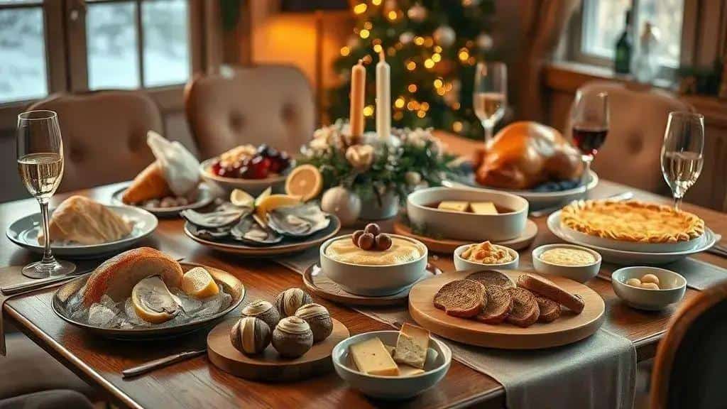 Comidas e sobremesas típicas: do foie gras à bûche de Noël