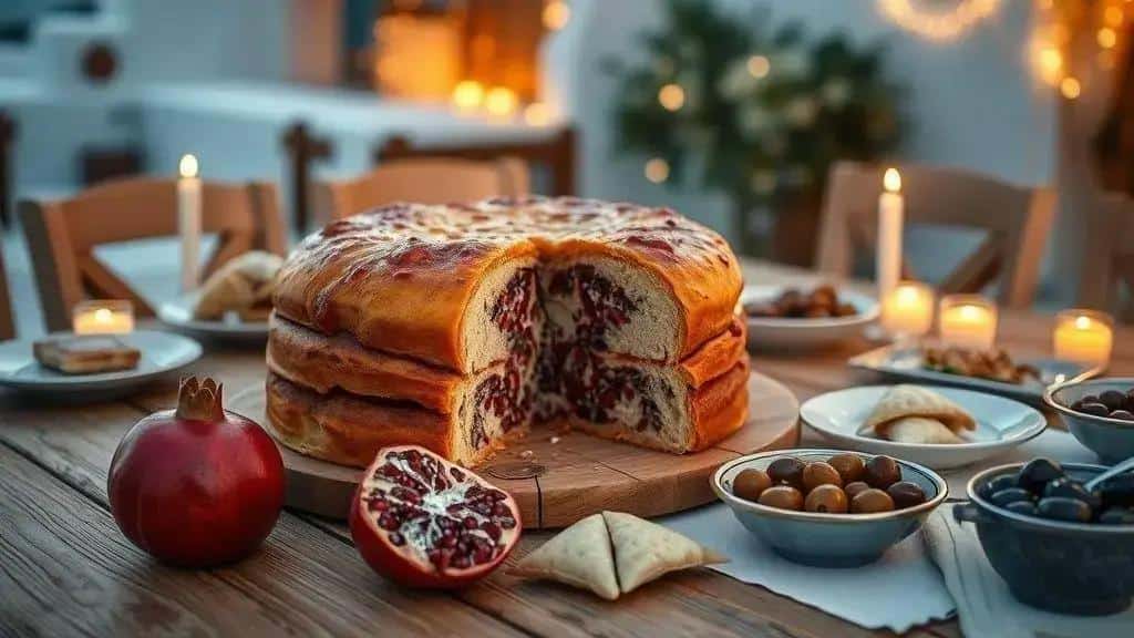 comidas típicas e a vasilópita: o bolo do ano novo