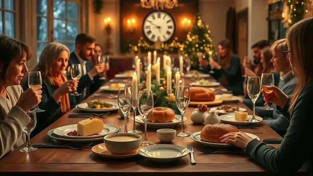 Como a ceia é organizada: pratos, horários e rituais