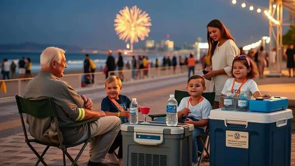 Como aproveitar com crianças e idosos: conforto, cuidados e alternativas