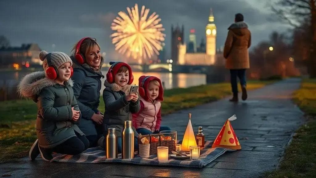 Como aproveitar o Ano Novo na Inglaterra com crianças e família