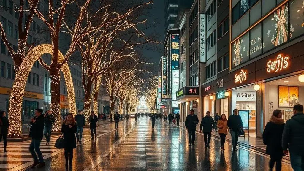 Como as luzes e decorações transformam as cidades
