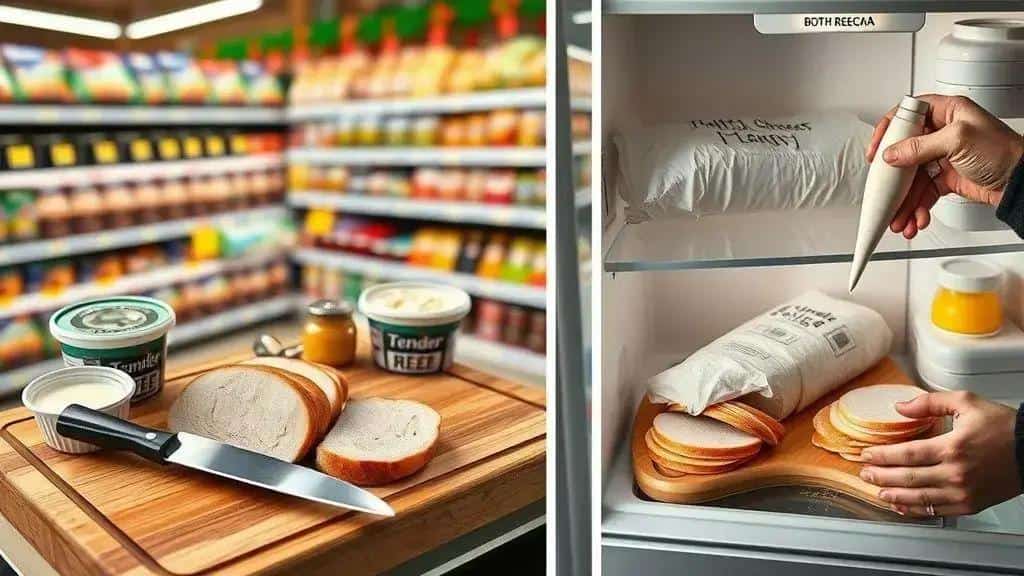 Como comprar, conservar e preparar o tender e o creme de queijo