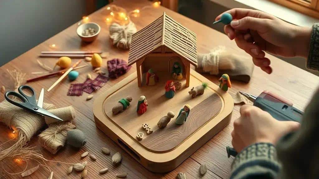 Como criar um presépio regional em casa passo a passo