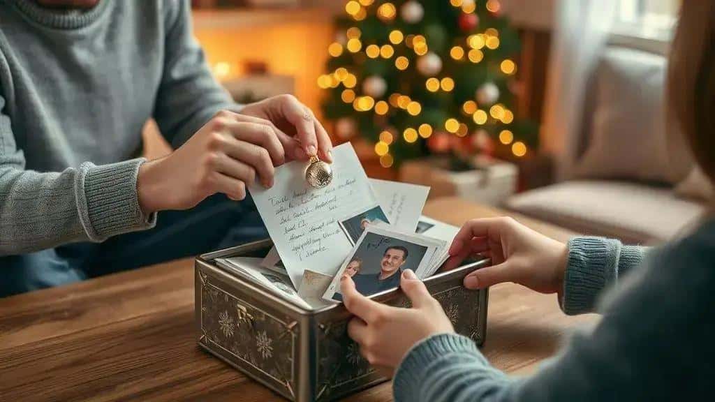 Como criar uma cápsula do tempo de Natal para abrir no futuro