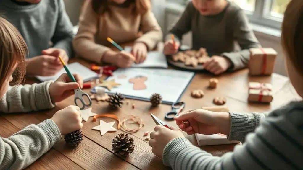 Como envolver a família e crianças no cronograma: tarefas simples e divertidas