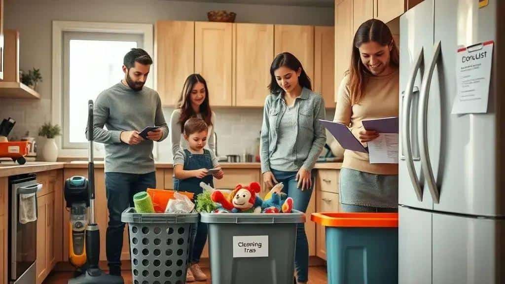 Como envolver a família e distribuir responsabilidades