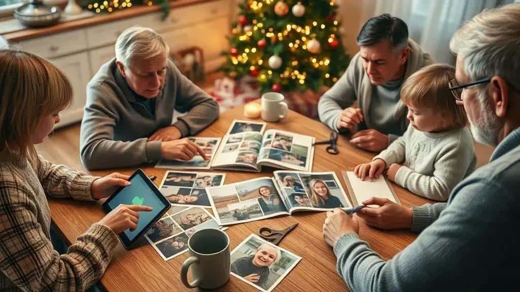 Como envolver a família e transformar o álbum em tradição anual