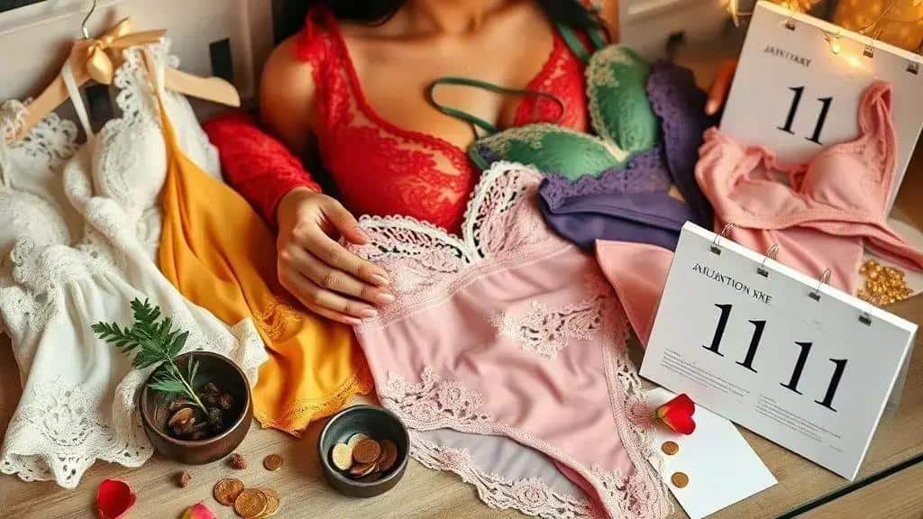 Como escolher a lingerie ideal segundo suas intenções para 2025
