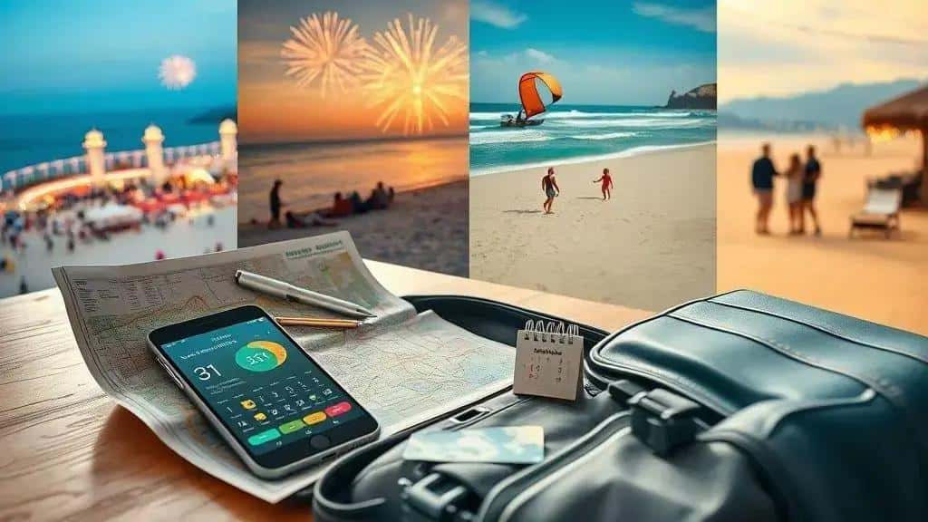 como escolher a praia ideal: clima, eventos e perfil da viagem