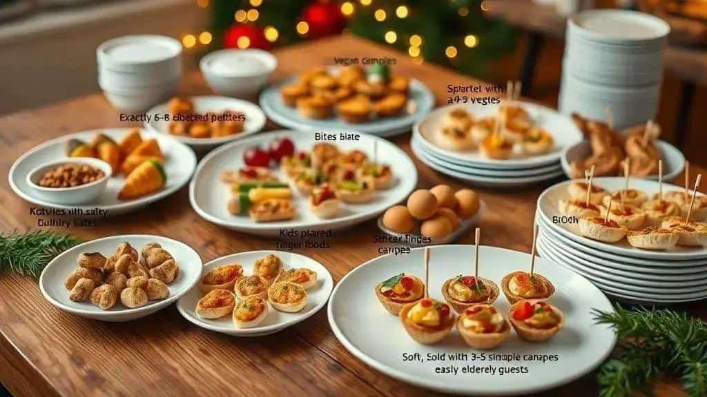 Como escolher petiscos para sua ceia (quantidades e públicos)