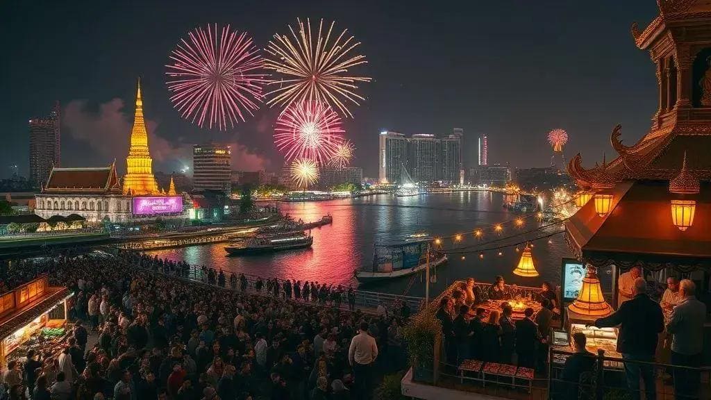 Como funciona o réveillon em Bangkok: principais bairros e locais públicos