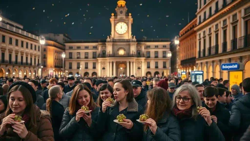 Como funciona o réveillon na Puerta del Sol: horários e logística