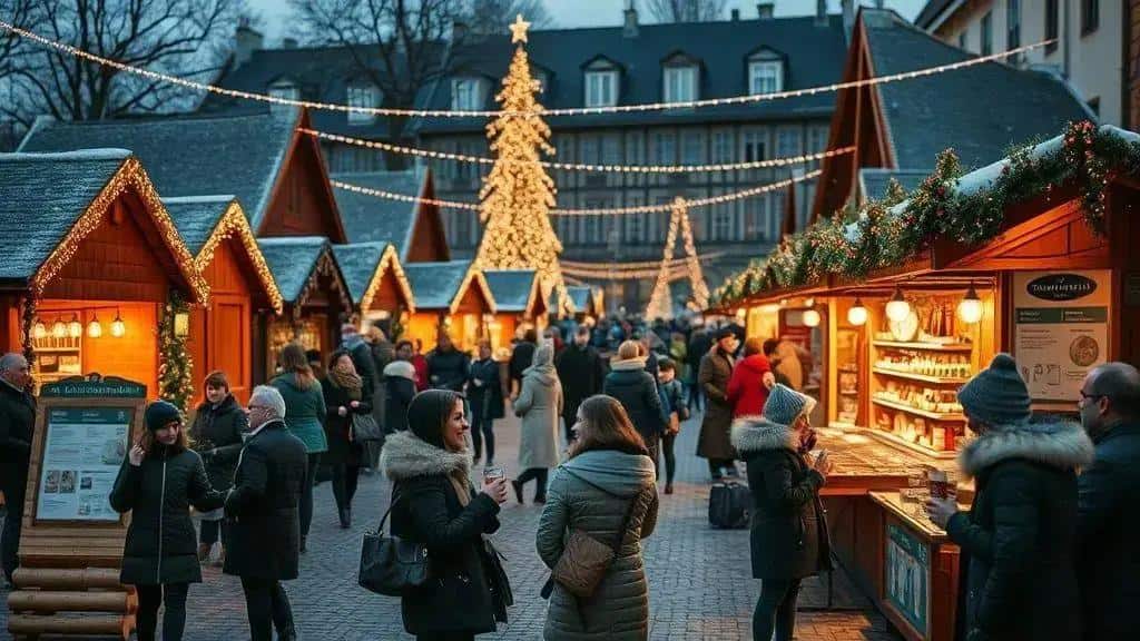 Como funcionam os mercados de Natal na Europa em 2025