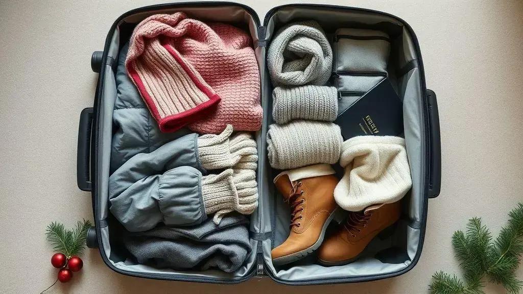 Como Montar a Mala para uma Viagem de Inverno (Natal na Europa).