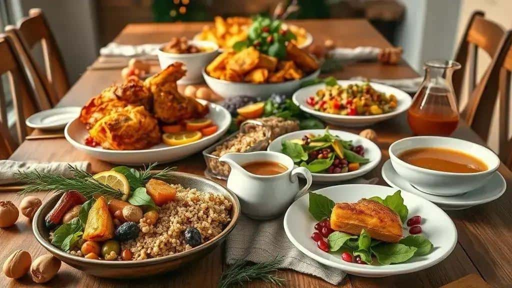 Como montar um cardápio vegano equilibrado para a ceia Como montar um cardápio vegano equilibrado para a ceia