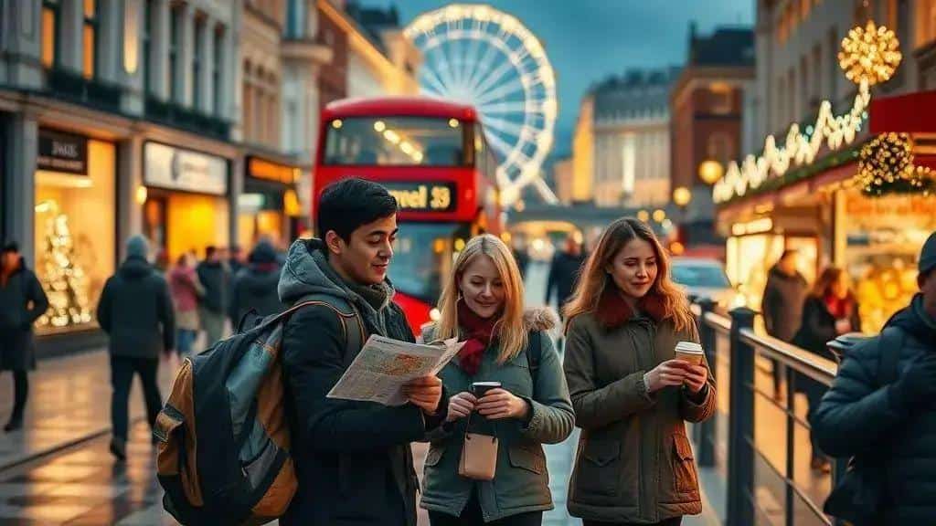 Como organizar um roteiro de um dia para ver as luzes Como organizar um roteiro de um dia para ver as luzes