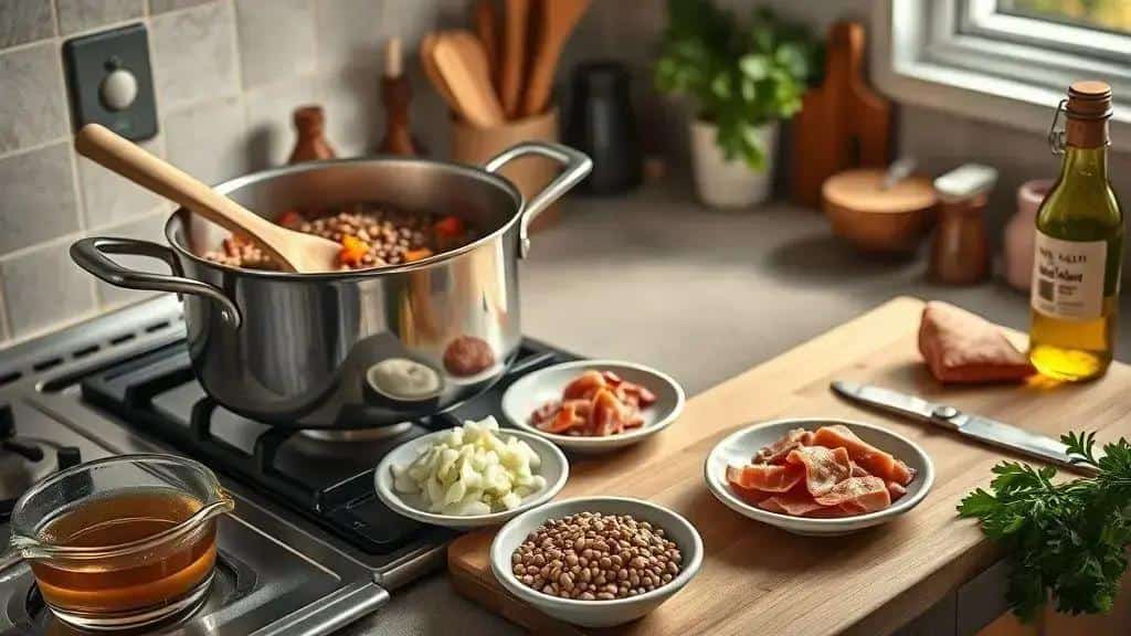 Como preparar a receita de lentilha: passo a passo
