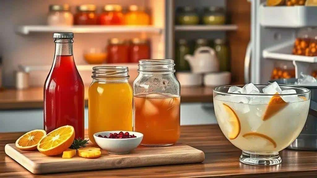 como preparar com antecedência e conservar seus ponches