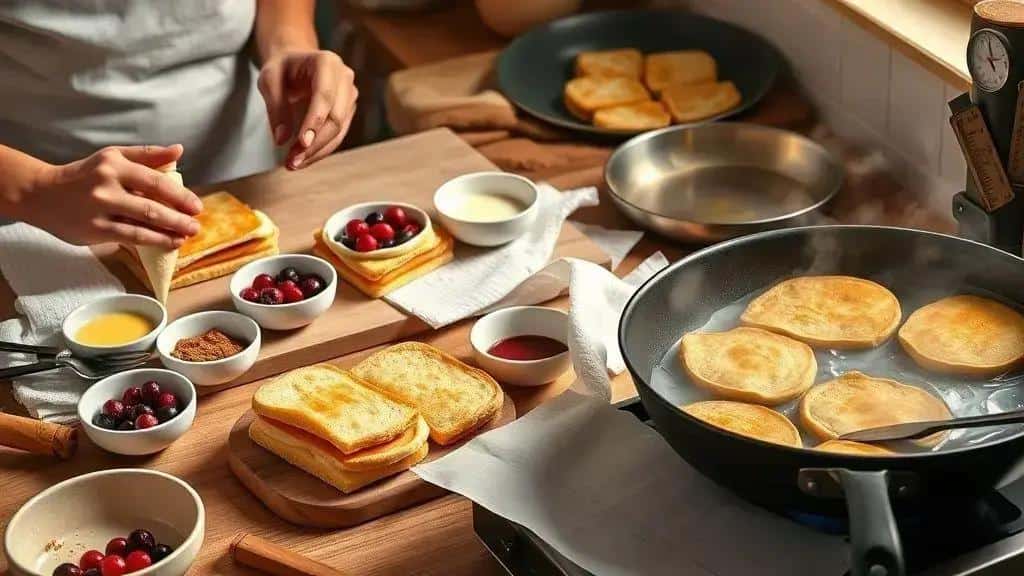 Como preparar rabanada recheada e técnicas de montagem