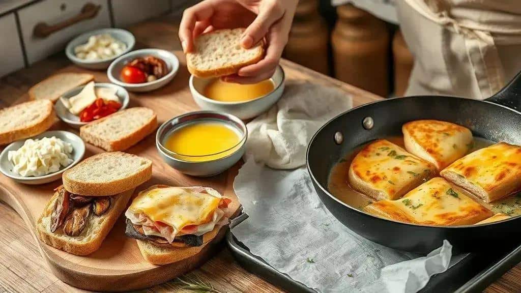 Como preparar rabanada salgada e ideias de recheios