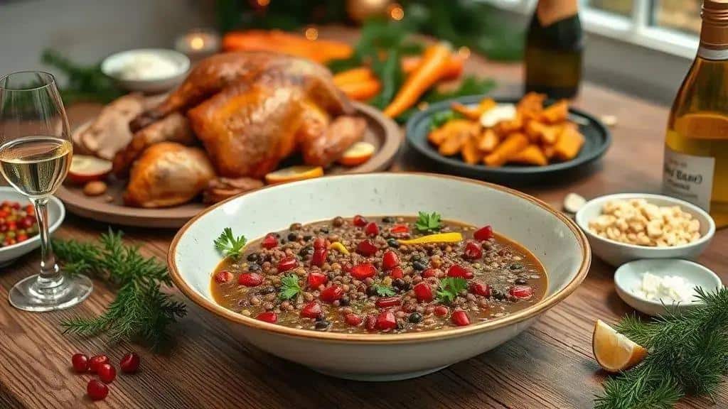 Como servir e harmonizar com pratos natalinos