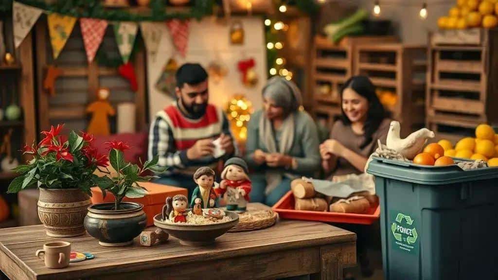 Como vivenciar o espírito natalino mexicano sendo sustentável e econômico