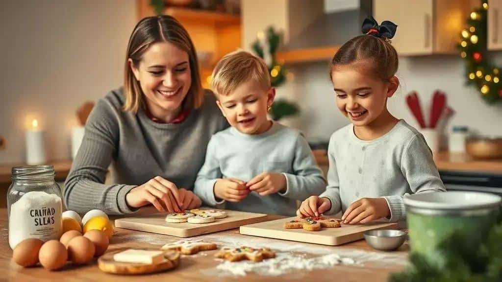 Cozinha Natalina com Crianças: Aprendendo e se Divertindo