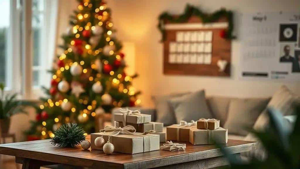 Cronograma de Decoração de Natal 2025: Planeje a Casa Mês a Mês.