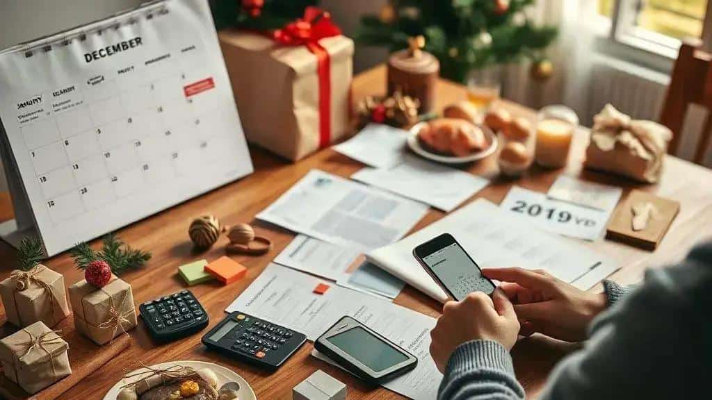 Cronograma mensal: quando comprar, preparar e revisar o orçamento