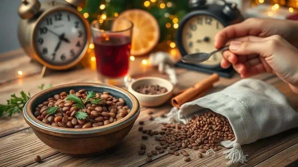 Curiosidades e superstições brasileiras sobre lentilha e sagu