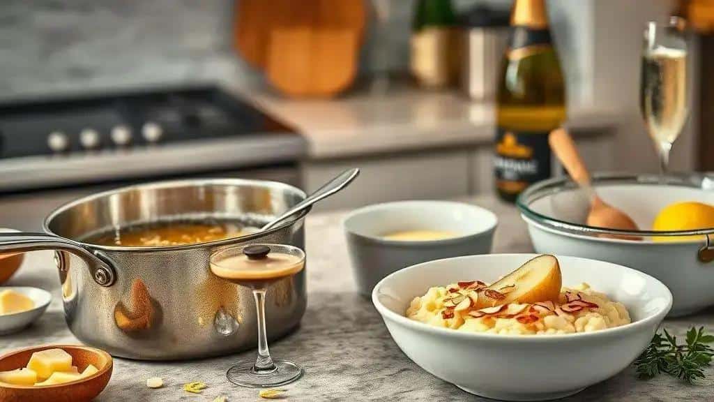 Curiosidades sobre o uso do champagne na cozinha