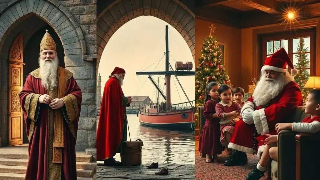 Da figura religiosa ao Papai Noel: evolução cultural