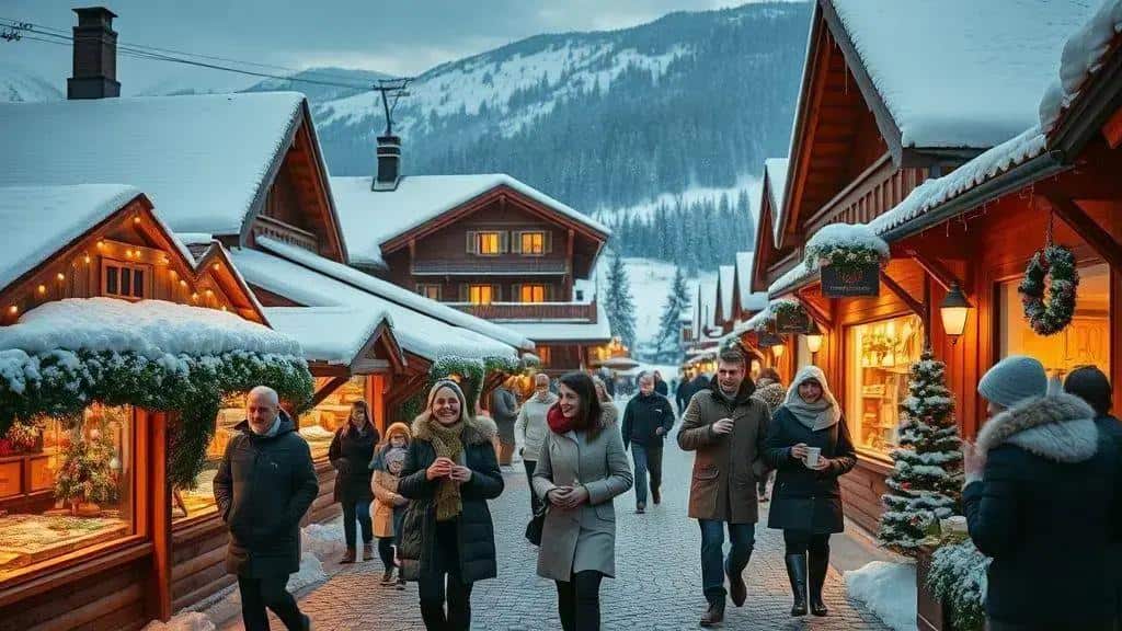 Destinos europeus imperdíveis para um Natal branco