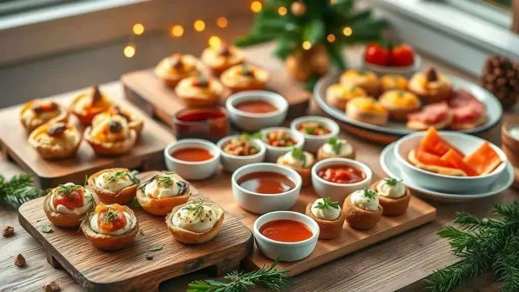 Detalhes dos 7 petiscos: visão geral com subitens Detalhes dos 7 petiscos: visão geral com subitens