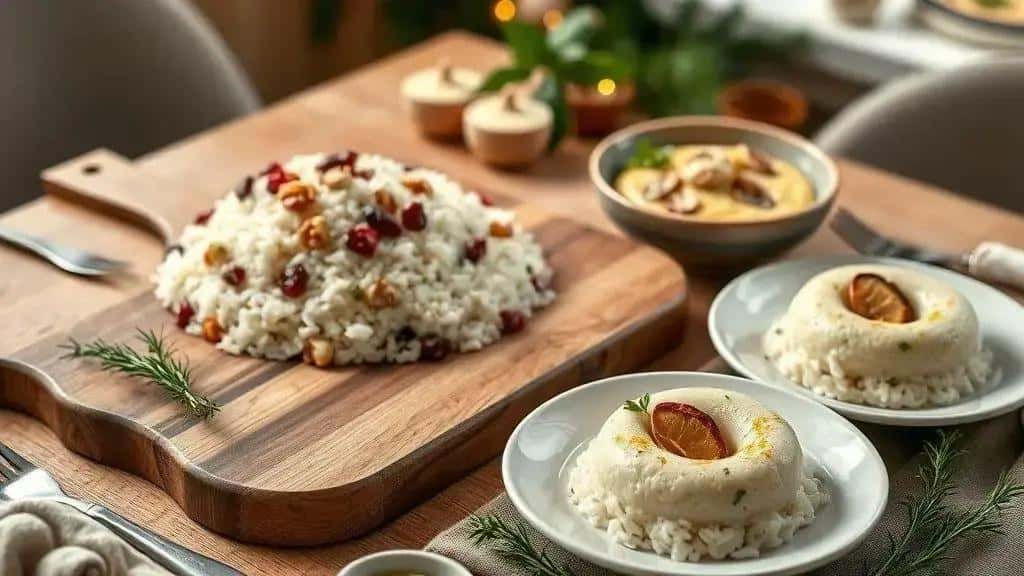 Dicas de apresentação e decoração dos pratos de arroz