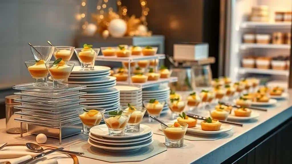 Dicas de apresentação, tempo e organização para a ceia