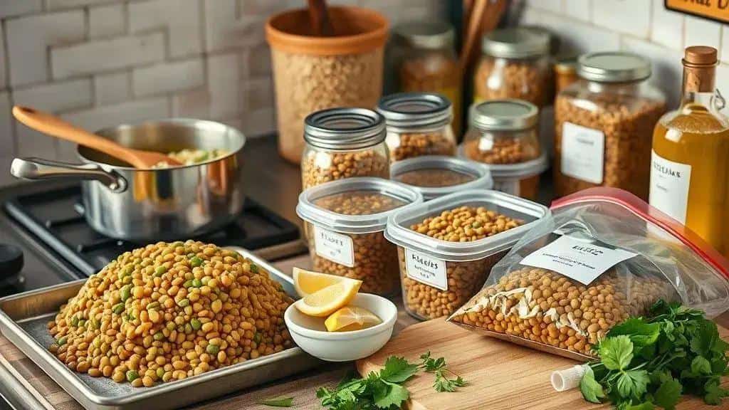 Dicas de cozimento e conservação da lentilha