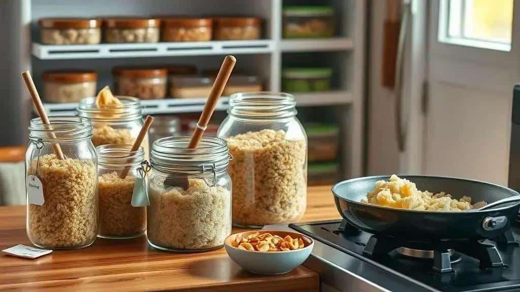 Dicas de preparo antecipado, conservação e aproveitamento de sobras