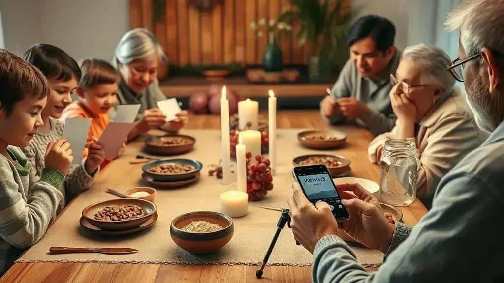 Dicas para envolver a família e criar memórias afetivas