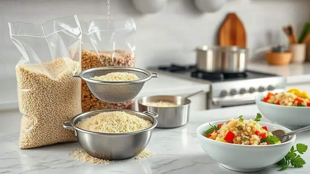 Dicas para escolher e cozinhar a quinoa perfeita