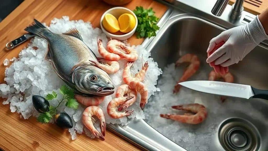 Dicas para escolher e preparar frutos do mar frescos