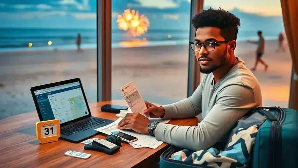 dicas práticas para planejar sua virada na praia (transporte, hospedagem e custos)