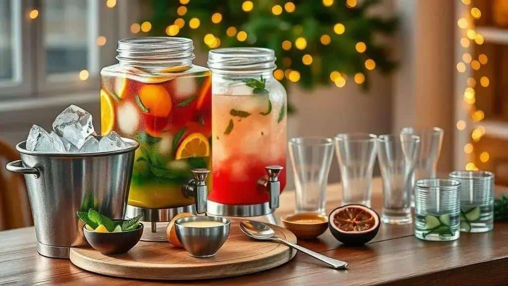 Dicas rápidas para preparar drinks para muitos convidados