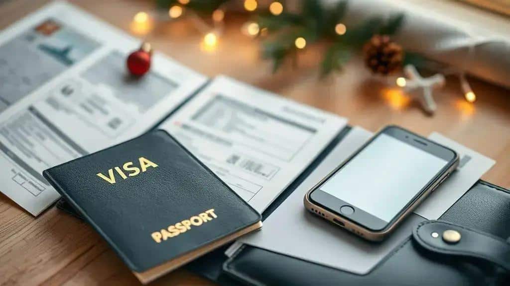 Documentos para Viajar no Fim de Ano: Checklist de Visto e Passaporte.