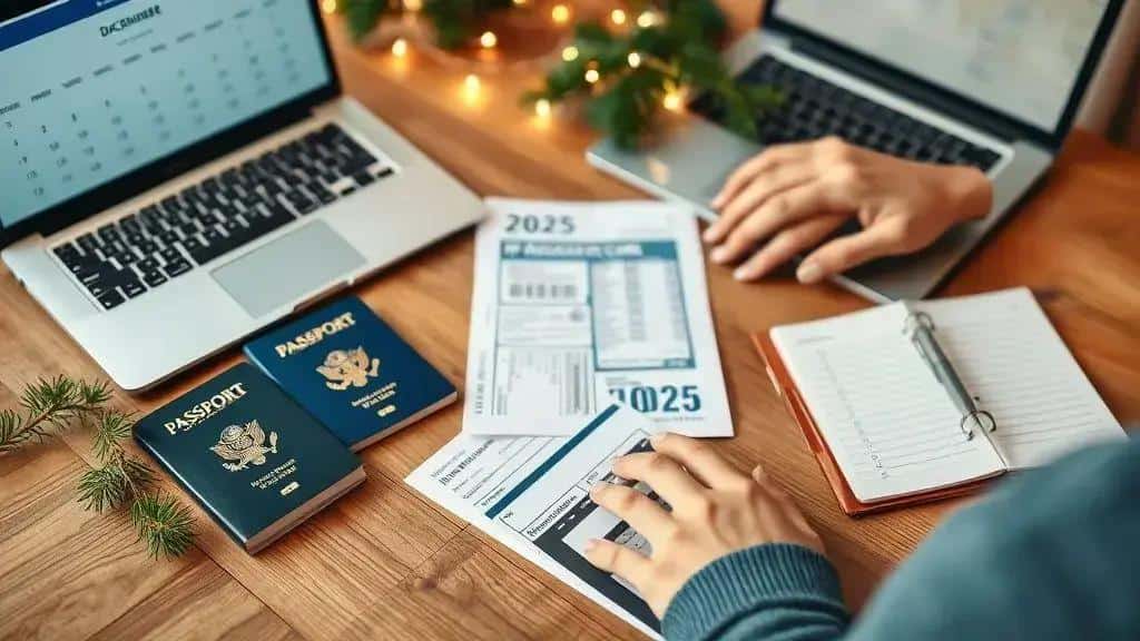 Documentos pessoais essenciais e validade do passaporte