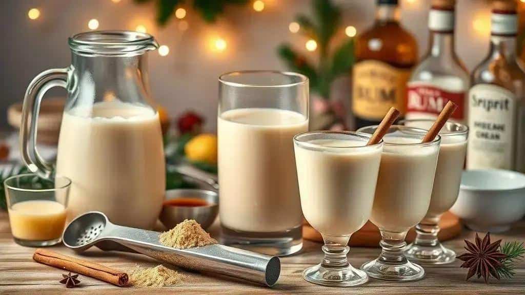 Eggnog cremoso: ingredientes e como preparar